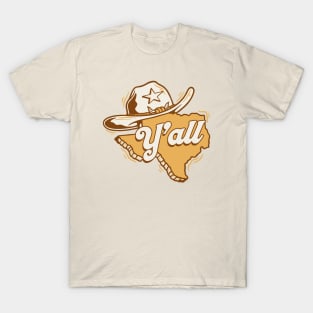 Retro Texas Y'all T-Shirt